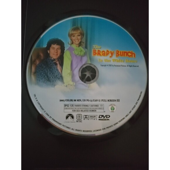 The Brady Bunch in the White House (DVD, 2002) Full Screen PG13 88 Min Pre-owned - Picture 3 of 3
